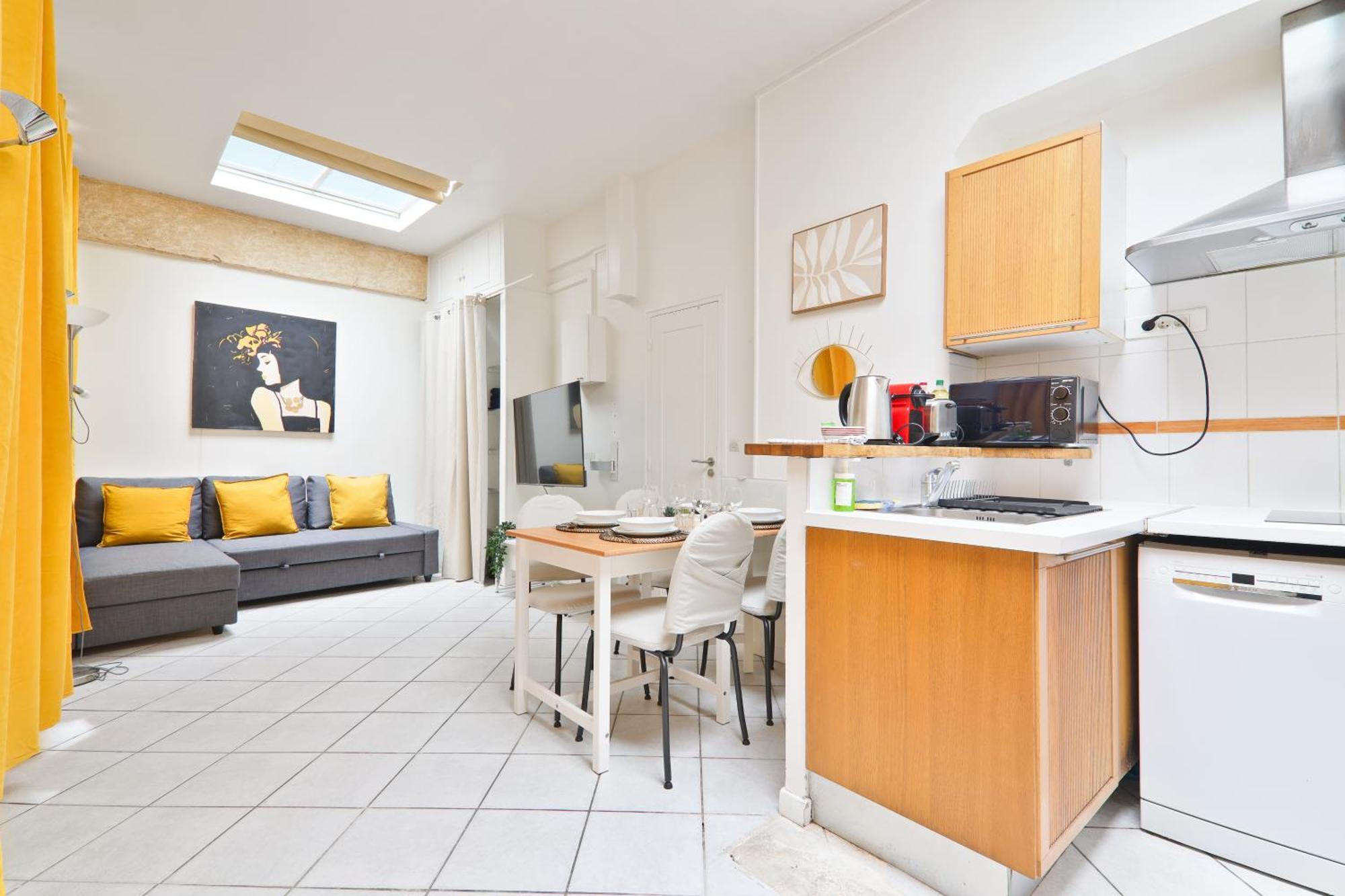Studio Appartement Quartier Musee Du Louvre 3 Free Netflix Parijs Buitenkant foto